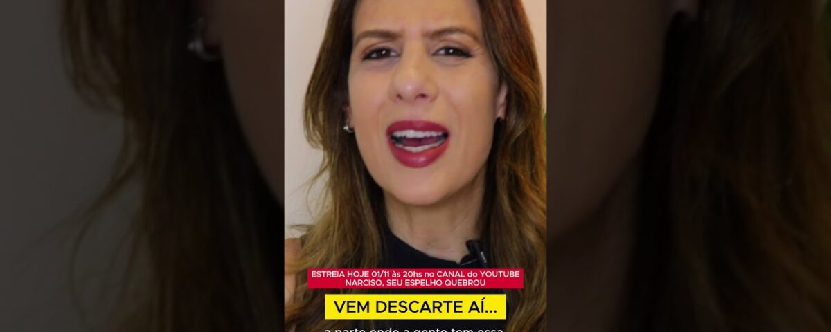 VEM DESCARTE AÍ: QUANDO O NARCISISTA DÁ SINAIS  #narcisismo #comoselivrardonarcisista #narcisista