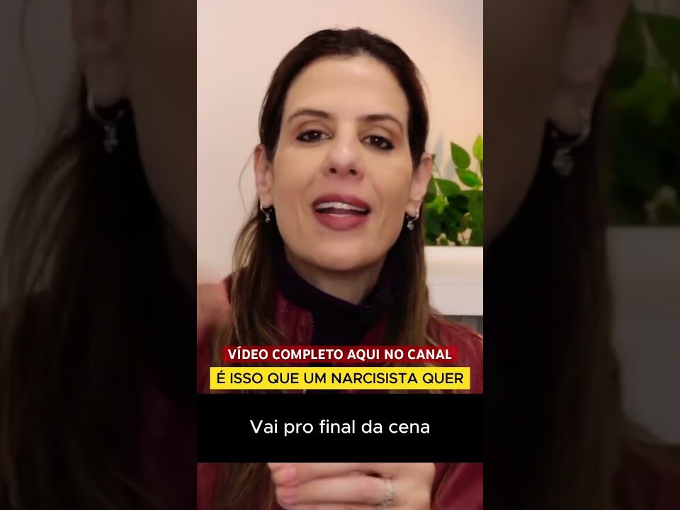 É ISSO QUE UM NARCISISTA QUER: Quando você entende