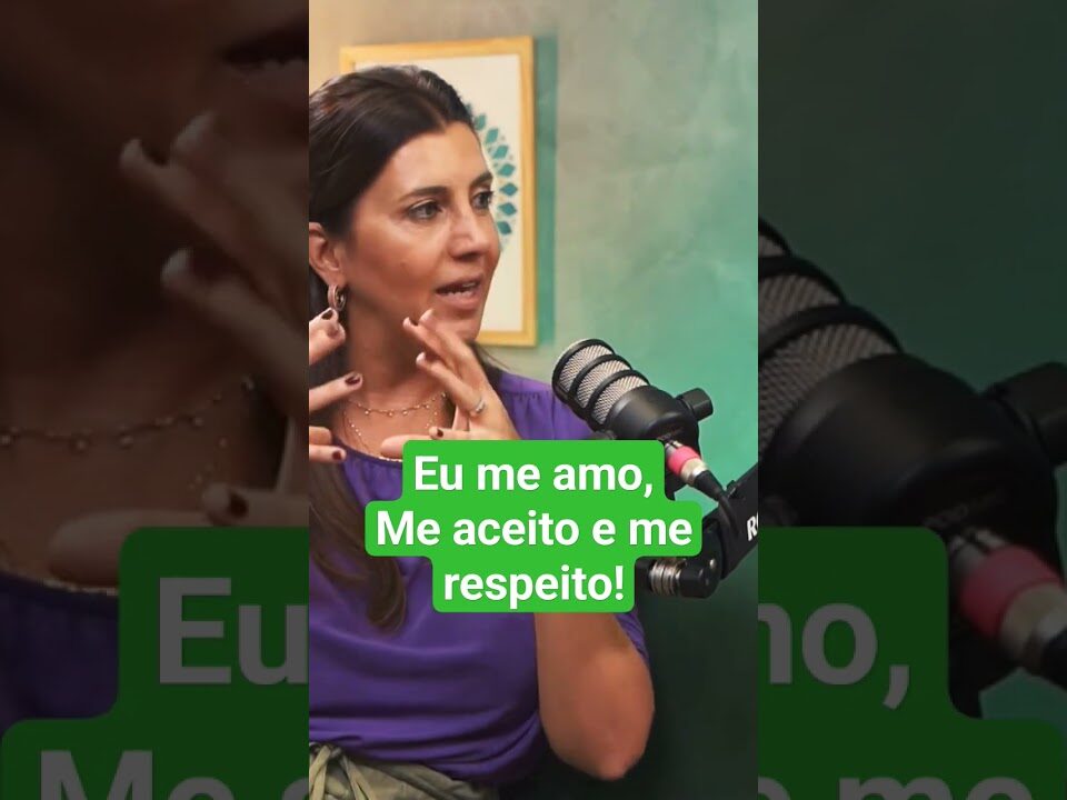 Eu me amo, me aceito e me respeito 💞