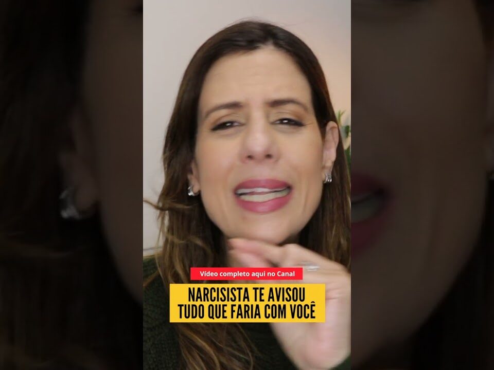 NARCISISTA TE AVISOU TUDO QUE FARIA COM VOCÊ: Quando parece sinal de confiança